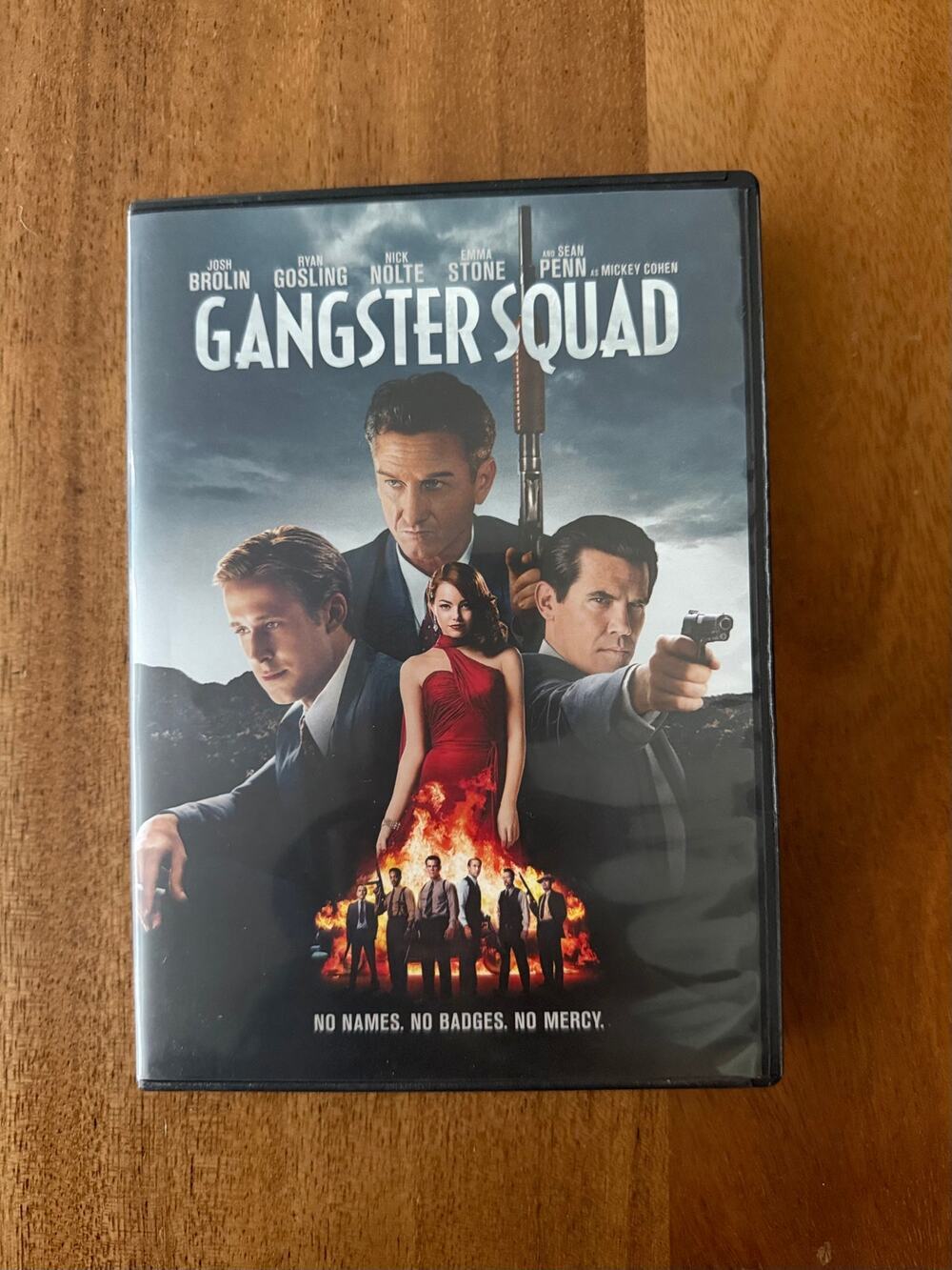 Gangster Squad DVD Ryan Gosling Emma Stone Sean Penn Josh Brolin Crime Thriller